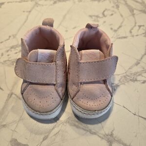 Vans Soft Pink Baby Walker Shoes